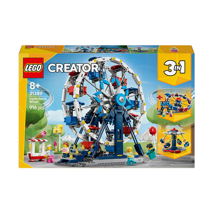 LLEGO® Creator 3 in 1 Iconic Ferris Wheel Building Toy 31389