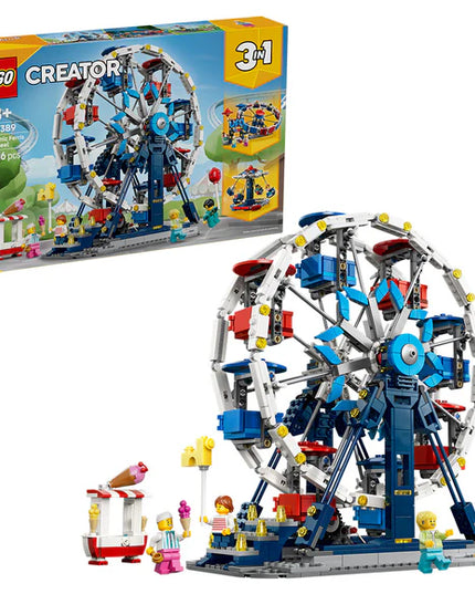 LLEGO® Creator 3 in 1 Iconic Ferris Wheel Building Toy 31389