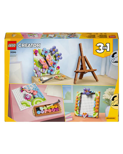 LEGO® Creator 3 in 1 Floral Art Decor Painting 31390