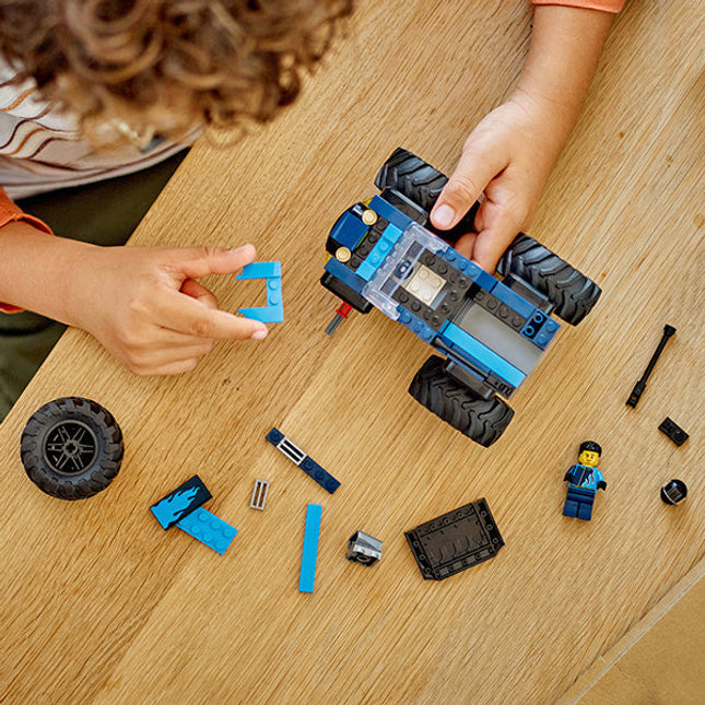 LEGO® City Blue Monster Truck Toy Vehicle Playset 60402