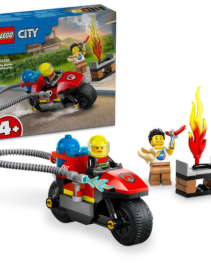 LEGO® City Fire Rescue Motorcycle Vehicle Toy 60410