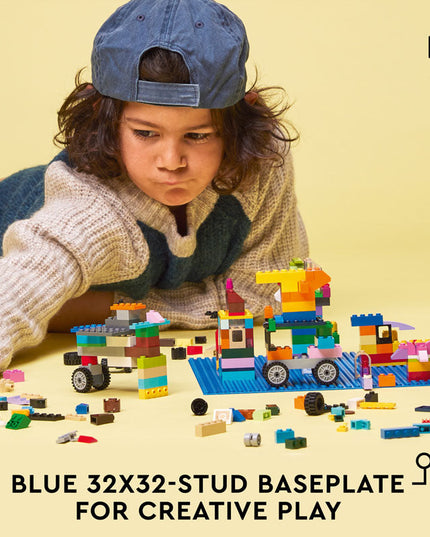 LEGO® Classic Blue Baseplate Building Kit 11025