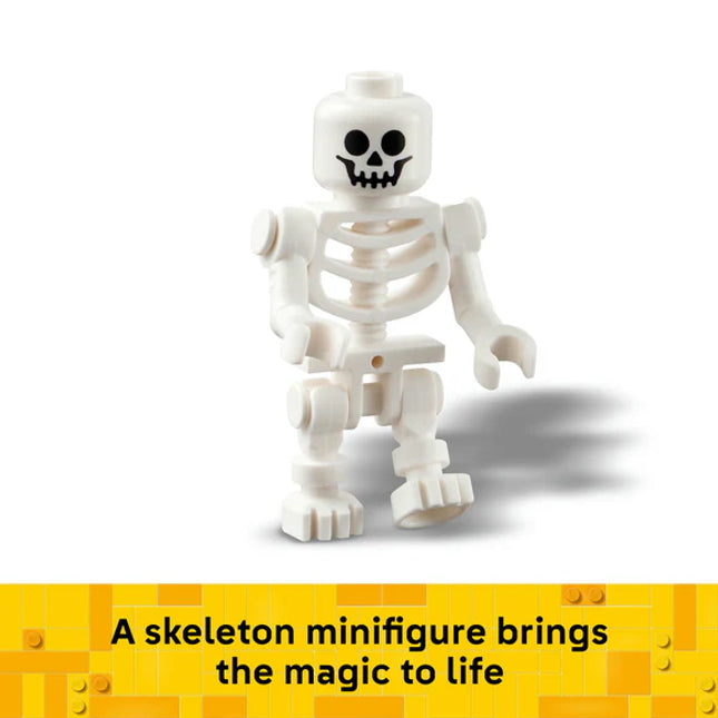 LEGO® Halloween Barn Building Toy with Skeleton Minifigure 40721