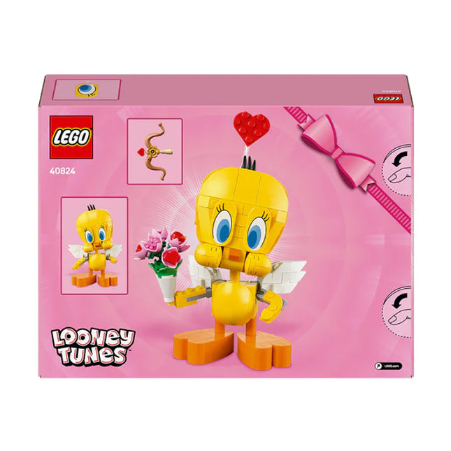 LEGO® Looney Tunes™ Sweetheart Tweety Bird Figure Display Building Kit 40824