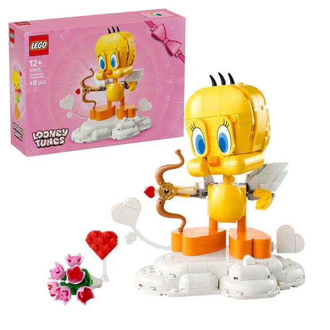 LEGO® Looney Tunes™ Sweetheart Tweety Bird Figure Display Building Kit 40824
