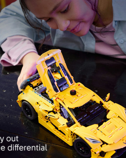 LEGO® Technic™ Chevrolet Corvette Stingray Car Model Kit Vehicle Toy 42205