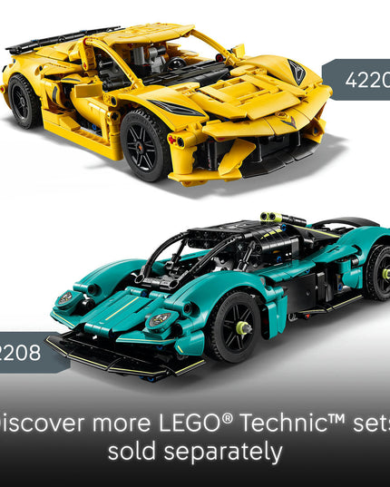 LEGO® Technic™ Aston Martin Valkyrie Buildable Car Model Kit 42208
