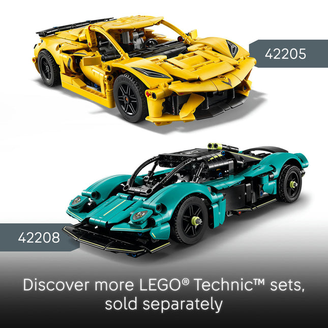LEGO® Technic™ Aston Martin Valkyrie Buildable Car Model Kit 42208