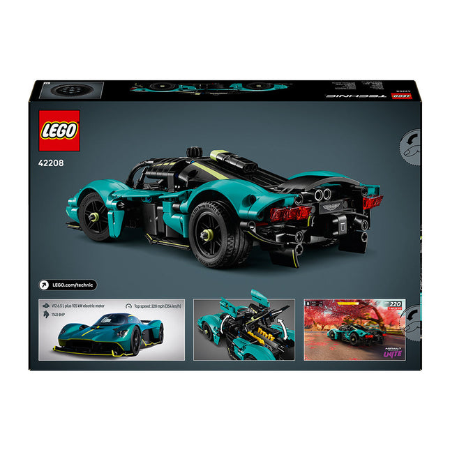 LEGO® Technic™ Aston Martin Valkyrie Buildable Car Model Kit 42208