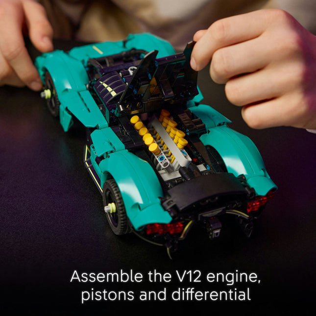 LEGO® Technic™ Aston Martin Valkyrie Buildable Car Model Kit 42208