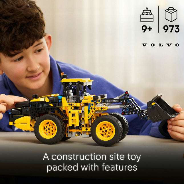 LEGO® Technic™ Volvo L120 Electric Wheel Loader Construction Toy 42209