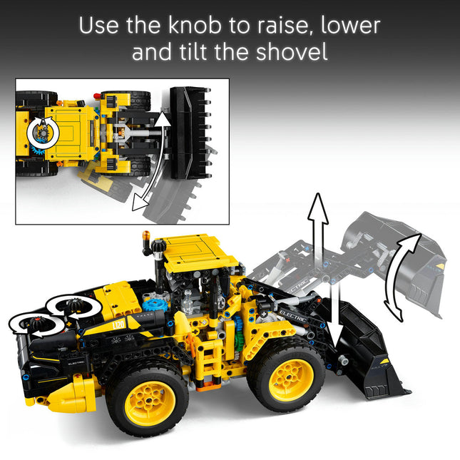 LEGO® Technic™ Volvo L120 Electric Wheel Loader Construction Toy 42209