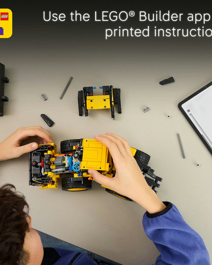 LEGO® Technic™ Volvo L120 Electric Wheel Loader Construction Toy 42209