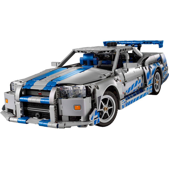 LEGO® Technic™ 2 Fast 2 Furious Nissan Skyline GT-R (R34) Car Model Kit 42210