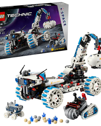 LEGO® Technic™ Lunar Outpost® Moon Rover Space Vehicle Set STEM Toy 42211