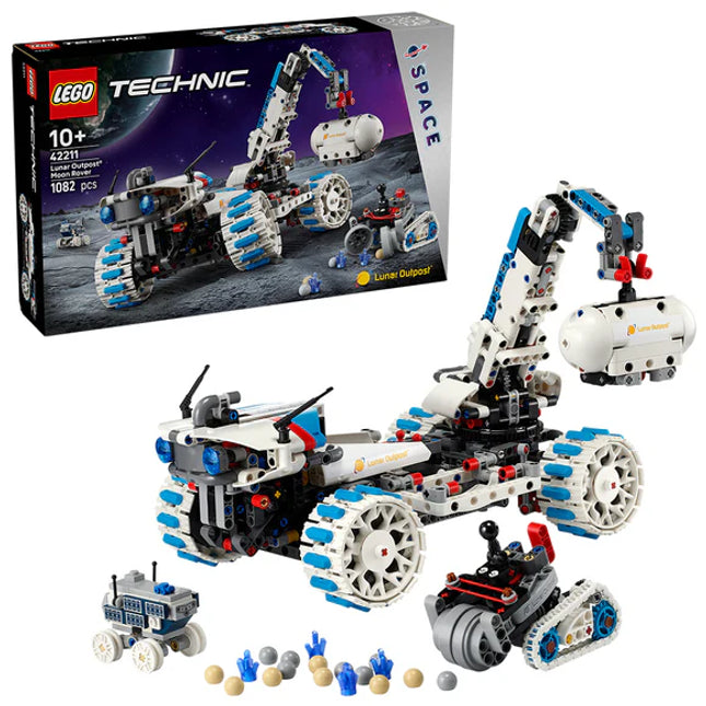 LEGO® Technic™ Lunar Outpost® Moon Rover Space Vehicle Set STEM Toy 42211