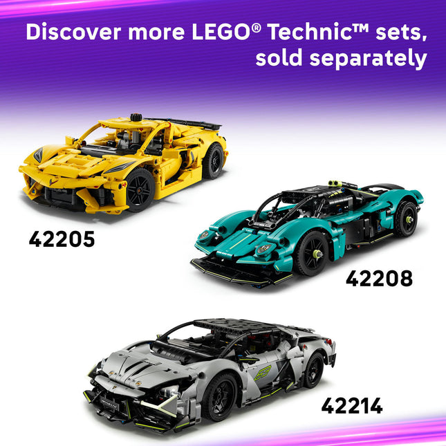 LEGO® Technic™ Ferrari FXX K Model Car Kit STEM Building Toy 42212