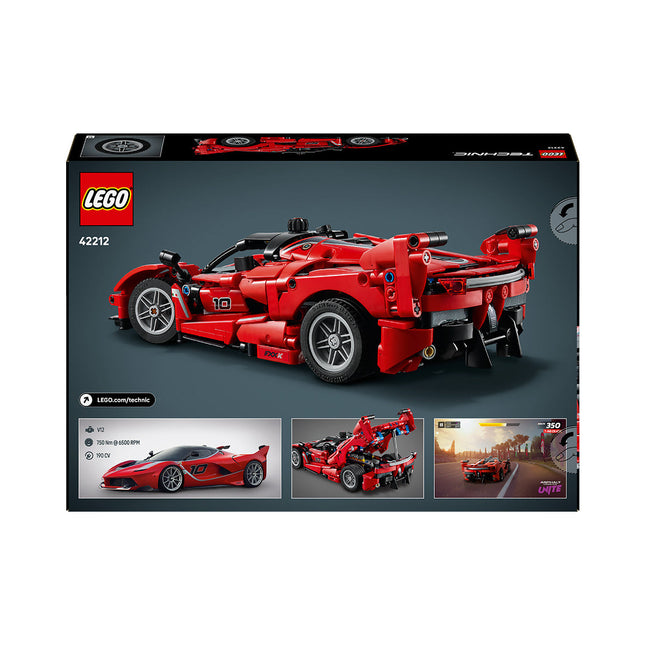 LEGO® Technic™ Ferrari FXX K Model Car Kit STEM Building Toy 42212