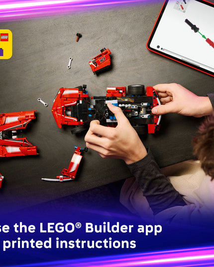 LEGO® Technic™ Ferrari FXX K Model Car Kit STEM Building Toy 42212