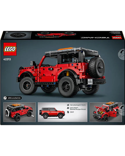 LEGO® Technic™ Ford Bronco® SUV Model Car Kit, STEM Building Set 42213