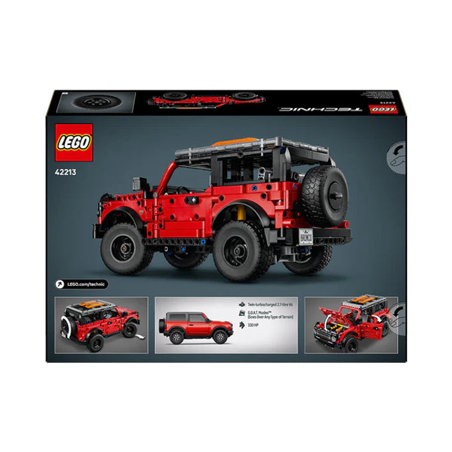 LEGO® Technic™ Ford Bronco® SUV Model Car Kit, STEM Building Set 42213