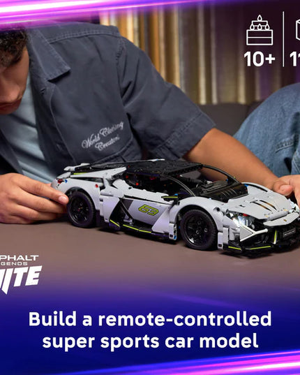 LEGO® Technic™ Lamborghini Revuelto Super Sports Car STEM Remote-Control Kit 42214