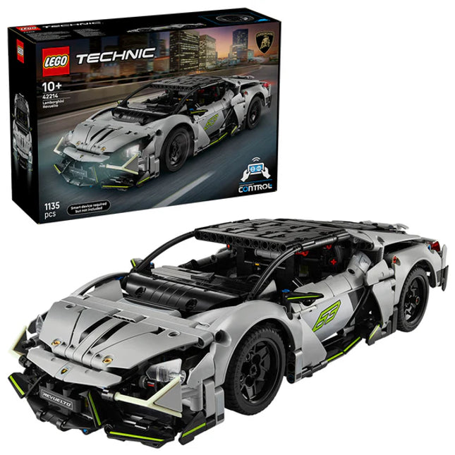 LEGO® Technic™ Lamborghini Revuelto Super Sports Car STEM Remote-Control Kit 42214