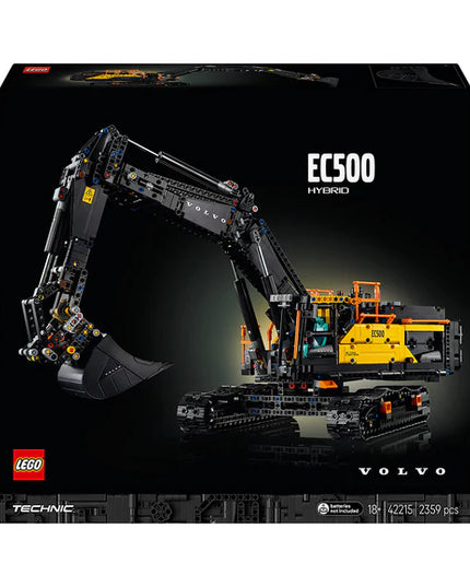 LEGO® Technic™ Volvo EC500 Hybrid Excavator Set for Adults 42215