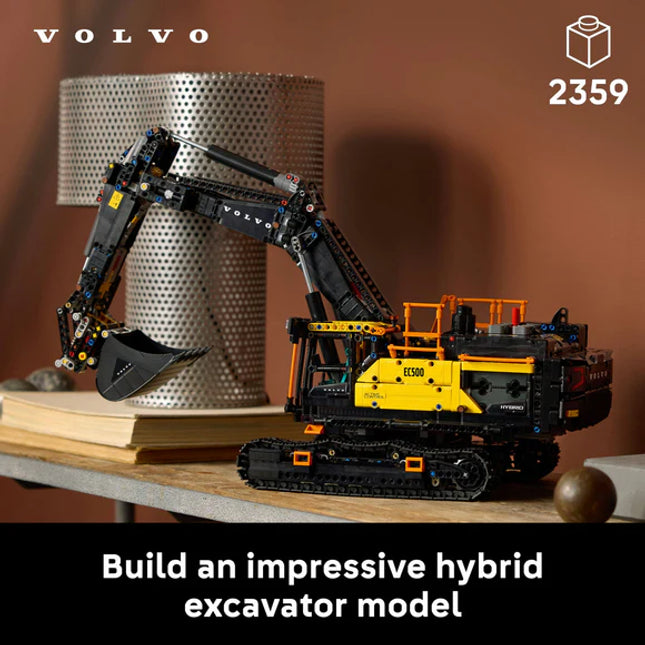 LEGO® Technic™ Volvo EC500 Hybrid Excavator Set for Adults 42215