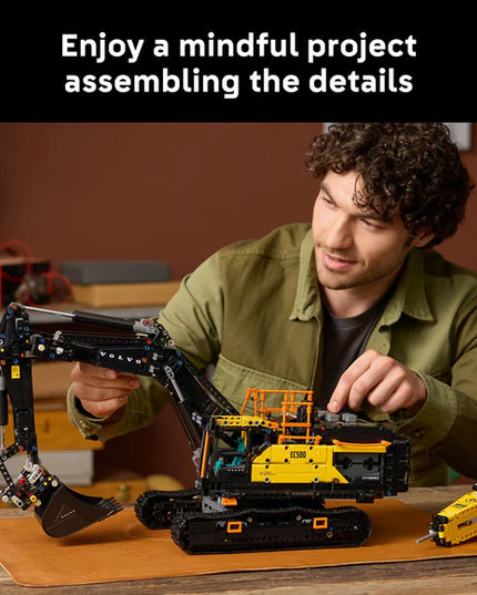 LEGO® Technic™ Volvo EC500 Hybrid Excavator Set for Adults 42215