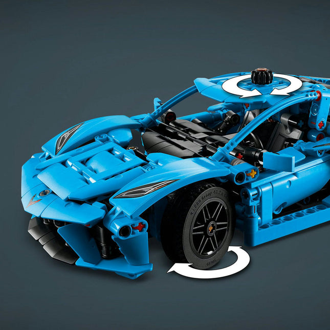LEGO® Technic™ Chevrolet Corvette Stingray Blue Car Model Kit 42217