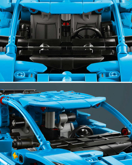 LEGO® Technic™ Chevrolet Corvette Stingray Blue Car Model Kit 42217