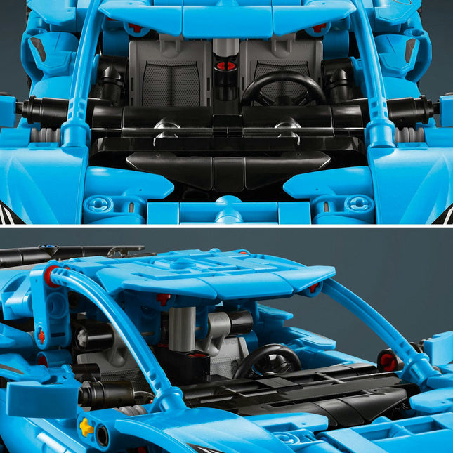 LEGO® Technic™ Chevrolet Corvette Stingray Blue Car Model Kit 42217