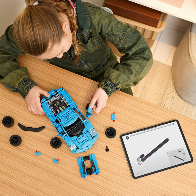 LEGO® Technic™ Chevrolet Corvette Stingray Blue Car Model Kit 42217