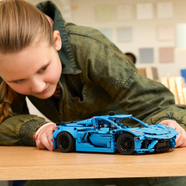 LEGO® Technic™ Chevrolet Corvette Stingray Blue Car Model Kit 42217