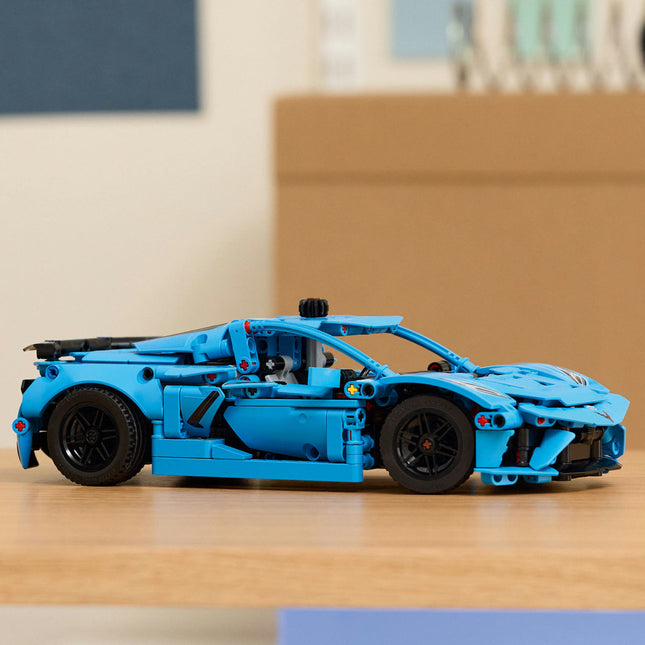 LEGO® Technic™ Chevrolet Corvette Stingray Blue Car Model Kit 42217