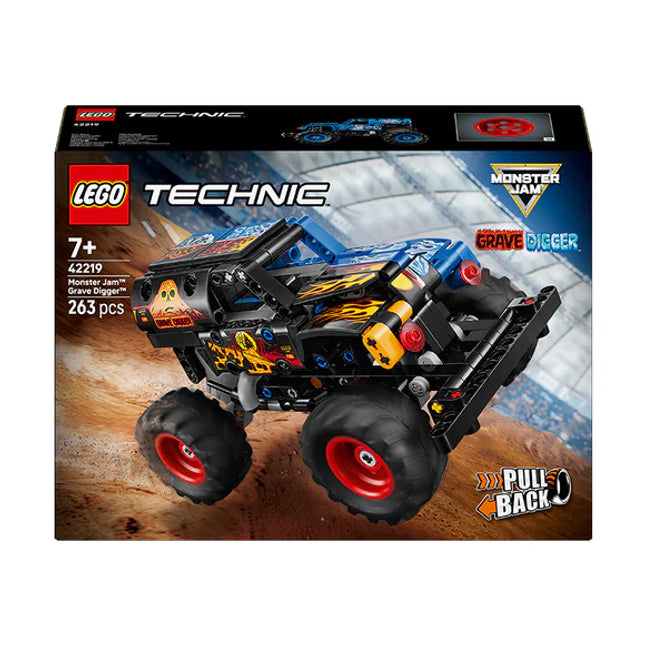 LEGO® Technic Monster Jam™ Grave Digger™ Fire and Ice 42219