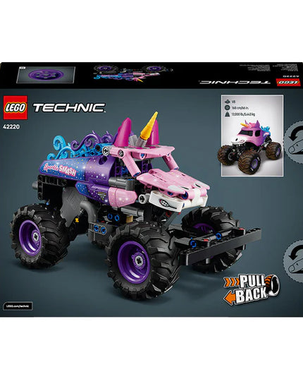 LEGO® Technic Monster Jam™ Sparkle Smash™ Pull-Back Toy 42220