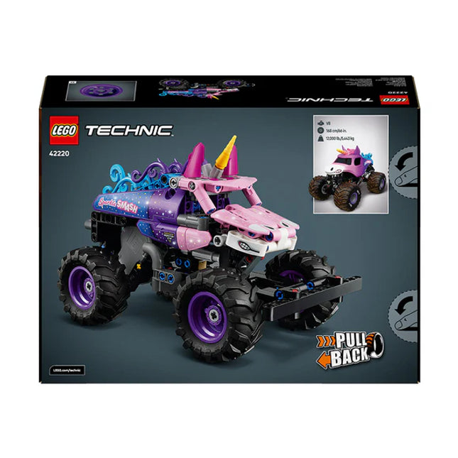 LEGO® Technic Monster Jam™ Sparkle Smash™ Pull-Back Toy 42220