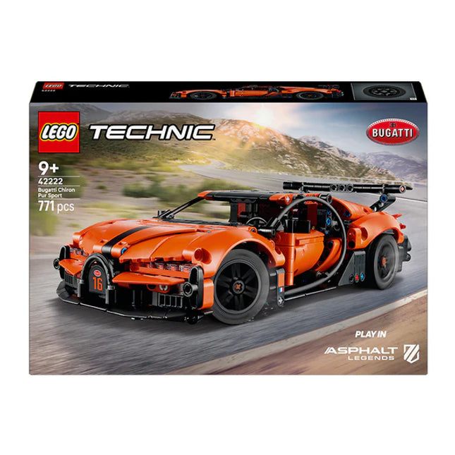 LEGO® Technic Bugatti Chiron Pur Sport Hypercar 42222