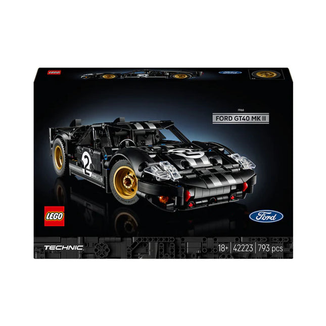 LEGO® Technic 1966 Ford GT40 MKII Race Car for Adults 42223