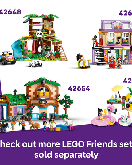 LEGO® Friends Friendship Movie Night Pretend-Play Toy Building Kit 42642