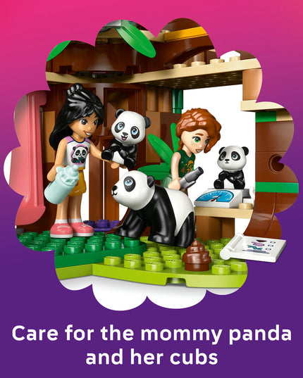 LEGO® Friends Panda Sanctuary Animal Care Building Set Toy 42648