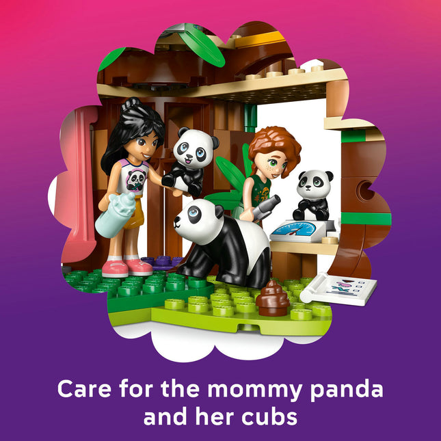 LEGO® Friends Panda Sanctuary Animal Care Building Set Toy 42648