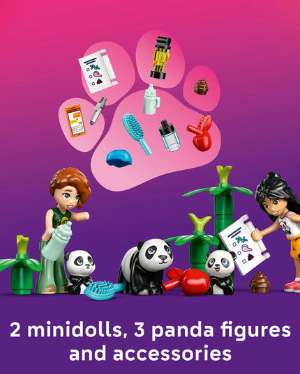 LEGO® Friends Panda Sanctuary Animal Care Building Set Toy 42648