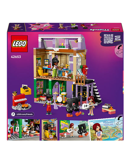 LEGO® Friends Music Store & Apartment Building Set Pretend-Play Toy 42653