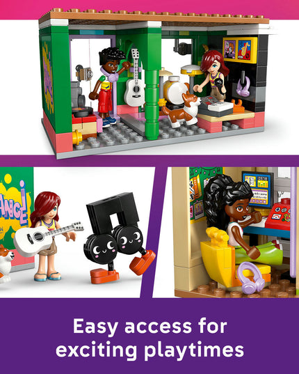 LEGO® Friends Music Store & Apartment Building Set Pretend-Play Toy 42653