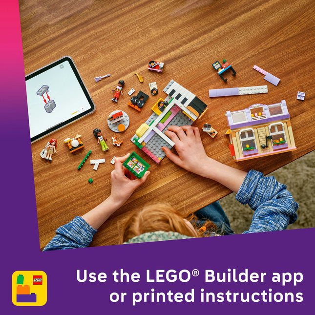 LEGO® Friends Music Store & Apartment Building Set Pretend-Play Toy 42653