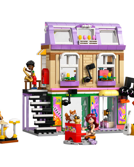 LEGO® Friends Music Store & Apartment Building Set Pretend-Play Toy 42653