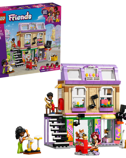 LEGO® Friends Music Store & Apartment Building Set Pretend-Play Toy 42653